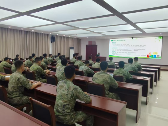 石景山区“绿色军营，引领垃圾分类新时尚”——垃圾分类进军营活动成功举办